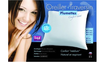 Traversin PLUMETTES Dolux L