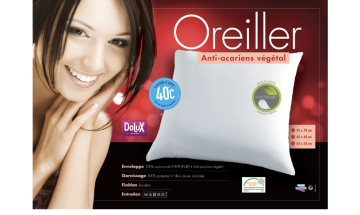 Oreiller ANTI-ACARIENS...