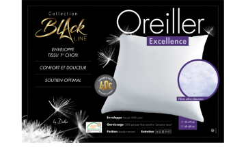 Oreiller EXCELLENCE Black...