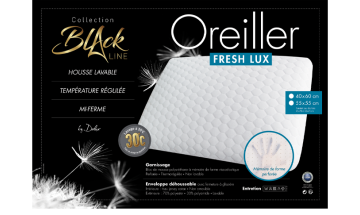 Oreiller FRESH LUX Black Line