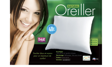 Oreiller NATURAL Dolux L