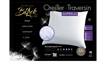 Oreiller SUPRELLE Black Line