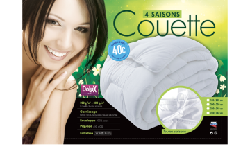 Couette 220x240 - Marque Française - Sweetnight