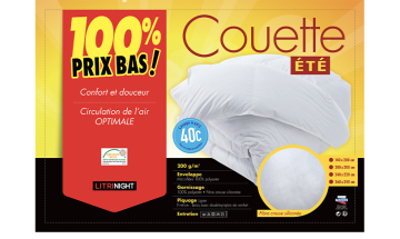 Couette ÉTÉ Litrinight L