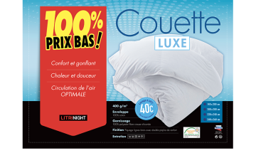 Couette LUXE LitriNight L