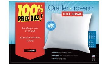 Traversin LUXE Ferme...