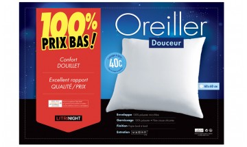 Oreiller DOUCEUR LitriNight T