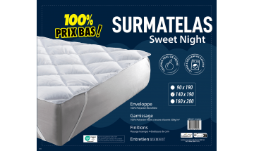 Surmatelas SWEET NIGHT